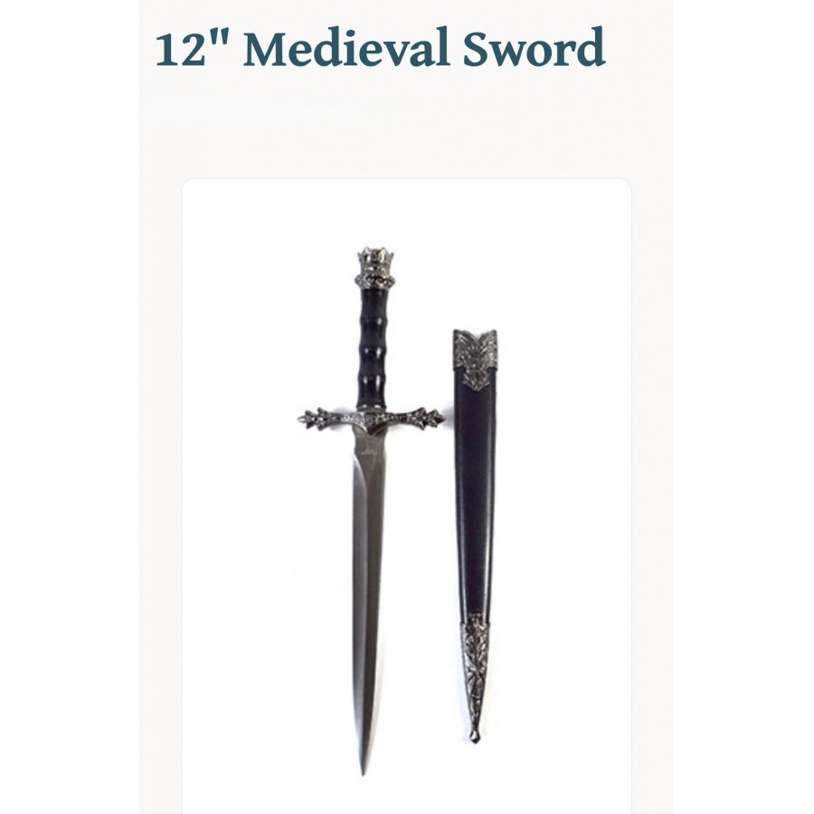 Medieval Sword 12"