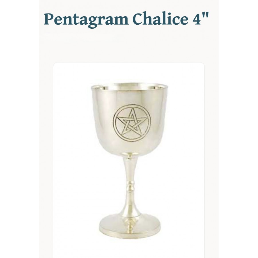 Pentagram Chalice 4"