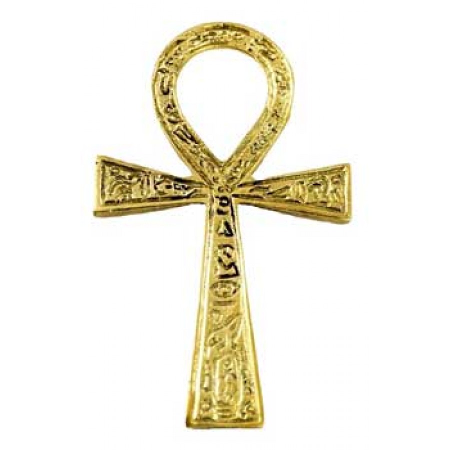 Ankh Brass 2 3/8"x4"