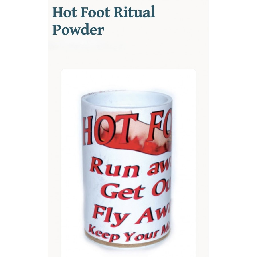 Hot Foot Ritual Powder