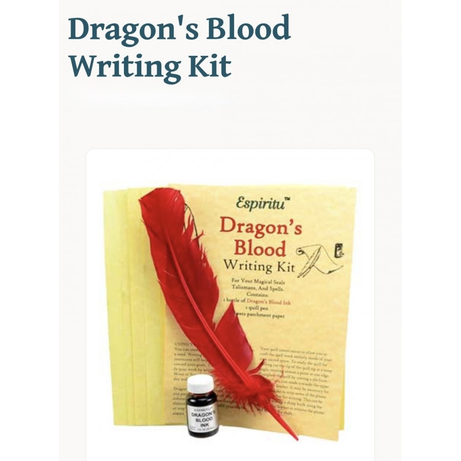 Dragon's Blood Writing Kit