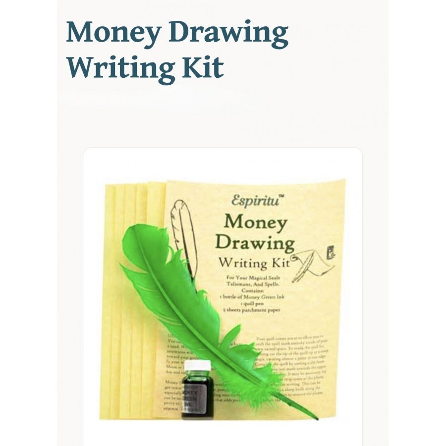 Money Drawing Writing Kit